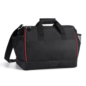 Bolsa de Almacenamiento de Herramientas Profesional con Múltiples Bolsillos - Estuche de Técnico de Tela Resistente 600D con Asas Acolchadas y Bolsillo Lateral de Malla - Product Image 3