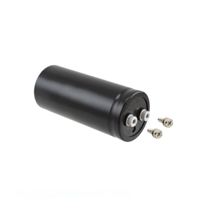 ตัวเก็บประจุแบบยึดติดกับโครงสร้าง รุ่น 100LSQ22000MNB51X118 ยี่ห้อ Manufacturer Channel ความจุ 22000 ไมโครฟารัด 20% 100 โวลต์ แบบขันสกรู - Product Image 1
