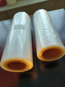 Película en Rollo de Embalaje Soluble en Agua Fría PVA para Cápsulas de Lavandería, Suave, Alta Transparencia, Personalizada, 75-100 Micras - Product Image 4