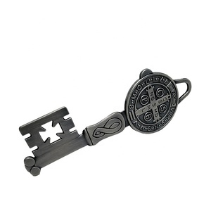 주문 고대 금속 성모 마리아 <span class=keywords><strong>St</strong></span> 베네딕트 십자가 가톨릭 종교적인 메달 - Product Image 3