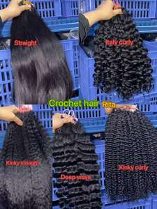 Extensiones de Cabello Humano Pre-Enlazadas sin Residuos, Color Natural, Cabello Virgen Ondulado, Paquetes al por Mayor para Mujeres - Product Image 4