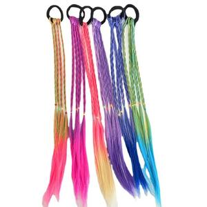 Accessori per Capelli per Bambine: <span class=keywords><strong>Trecce</strong></span> Nascoste, Elastici Colorati, Nuovi Stili di Dreadlocks e Parrucche in Stile Principessa - Product Image 2