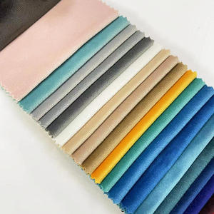 <span class=keywords><strong>Tissu</strong></span> d'Ameublement en Velours Uni 100 % Polyester Respirant Tricoté Jacquard <span class=keywords><strong>pour</strong></span> Canapés Textiles de Maison, Direct Usine - Product Image 6