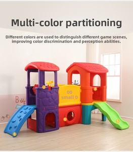 Scivolo Educativo in Plastica Little Prodigy per Uso Domestico Interno, Attrezzatura per Parco Giochi per Bambini - Product Image 2