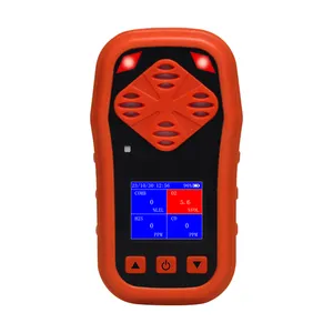 Yaoan portátil CDX4 multi detector de monitor de gás combustível 4 em 1 analisador de gás