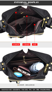 Nuevo Bolso Bandolera de Moda, Gran Capacidad, de Nylon Suave, Bolso de Mano para Mujer, Diseño de Lujo - Product Image 6