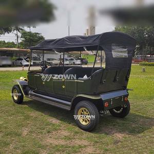 Voiture classique noire la plus vendue pour mariage Voitures de golf antiques à haute configuration Voitures classiques électriques vintage - Product Image 5