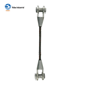 Eslinga de Cable de Acero Galvanizado HIDEA, Factor de Seguridad 5:1, Conector Abierto o Cerrado para Uso Pesado en Elevación y Remolque - Product Image 3
