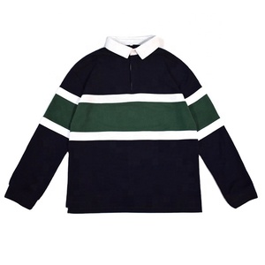 Maillots de <span class=keywords><strong>rugby</strong></span> personnalisés à manches longues, 100% coton respirant, design <span class=keywords><strong>personnalisable</strong></span> - Product Image 2