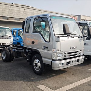 รถบรรทุกตู้เดี่ยว Qingling 1suzu Sliver พร้อมเตียงนอน NKR 100P แชสซีส์ รับน้ำหนัก 3 4 5 ตัน มาตรฐานยูโร 6 - Product Image 3