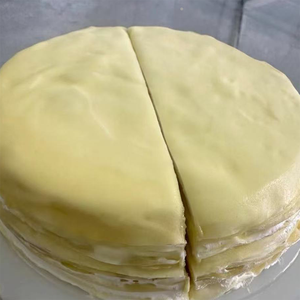 Venta al por mayor de fairy Port Delicious Halal Musangking Durian Thousand-Layer Filled Pulp Cream Cake Malasia - Product Image 3