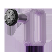 Pistolet de massage musculaire électrique multifonctionnel mini, 4 têtes de massage, contrôle de la vitesse, pour hommes/femmes, nouveau modèle intelligent