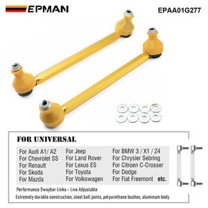 Ensemble de liaison de barre stabilisatrice à performance universelle EPMAN réglable en direct pour s'adapter à diverses applications EPAA01G277 - Product Image 5