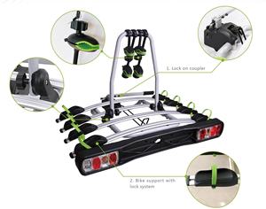 Treasurall-Barra de remolque personalizada para 3 bicicletas, venta al por mayor, TB009D3, China - Product Image 2