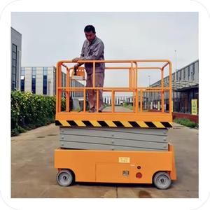 4-18m pista semovente forbice Mobile idraulico elettrico di sollevamento ponteggio piattaforma di lavoro ATV - Product Image 3