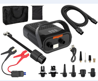 Pompe à air haute pression pour dégonflage gonflable SUP Paddle Board Booster de batterie de voiture individuelle Power Bank Camping