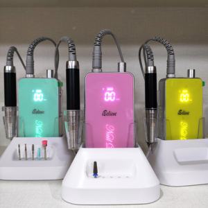 IBelieve 35000rpm プロフェッショナル ブラシレス ハンドピース アクリル対応 充電式 コードレス 電動ネイルドリル - Product Image 2