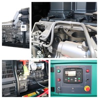 Groupe électrogène diesel silencieux de secours 80 kW 100 kW 120 kW 100 kVA 200 kVA 300 kVA pour usine - Offre Spéciale