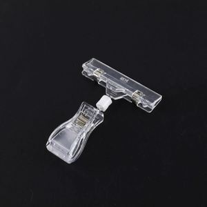 Clips de Plástico Transparentes Ecológicos Jun Yao de Alta Calidad, Personalizados al por Mayor, Tamaño Grande para Supermercados - Product Image 1