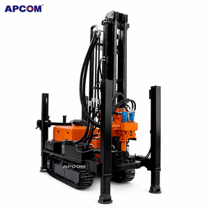 เครื่องเจาะบ่อน้ำไฮดรอลิก APCOM 180ม.-1000ม. แบบเคลื่อนที่ สำหรับเจาะหลุมเจาะ DTH ในบ่อน้ำลึก - Product Image 3
