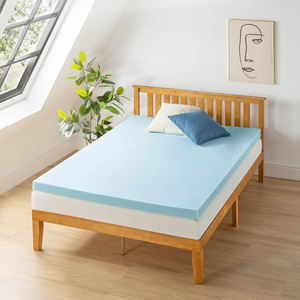 Surmatelas en mousse à mémoire de forme ventilée de 3 pouces, infusé de gel rafraîchissant, personnalisable, au meilleur <span class=keywords><strong>prix</strong></span> d'usine - Product Image 5