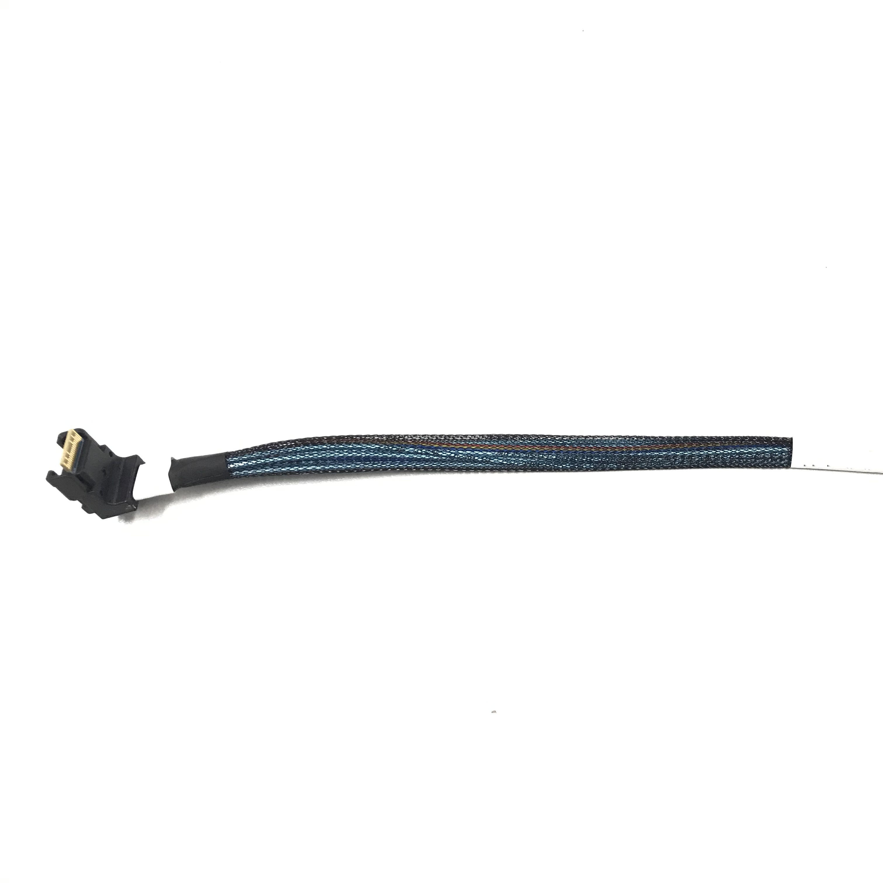 HONPNK New 90 Degree Multi-Angle Slim SAS 8654 4i to SFF-8654 4i MINI SAS Server Cable