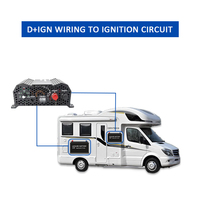 Chargeur intelligent 60A 12V de batterie à batterie, convertisseur DC-DC pour camping-cars, bateaux, systèmes solaires