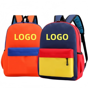 Sac à dos d'étudiant personnalisé avec logo <span class=keywords><strong>brodé</strong></span> personnalisé Sac à dos moderne durable pour enfants d'âge préscolaire, primaire et secondaire - Product Image 6