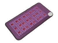 Matelas magnétique de guérison par infrarouge Decavem au design populaire, avec chakra en améthyste et tapis de massage corporel au design tendance