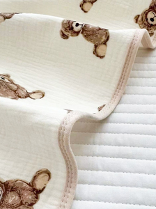 2023 nouveau bébé matelas ours imprimer tapis urinaire décontracté imperméable nouveau-né matelas lavable coton infantile tapis - Product Image 4