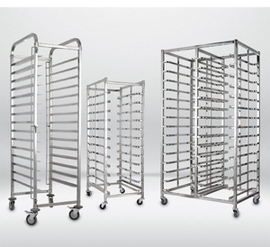 Carrello da Forno Multilivello in Acciaio Inox per Panetteria, Uso Commerciale per Cucine <span class=keywords><strong>e</strong></span> Ristoranti - Product Image 3