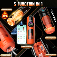 APP-gesteuerter Intelligenter Heiz- und Saug-Masturbator für Männer mit Stoßfunktion und Vibrator - Automatisches Sexspielzeug