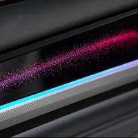 Kit d'éclairage d'ambiance pour voiture RHD 16 en 1, LED RGB, décoration intérieure avec fonction de synchronisation musicale pour véhicules à conduite à droite
