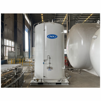 Tanque Microbulk de 2000L y 1.6mpa para LOX, LN2 y LAR, Estándar GB y ASME