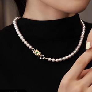 Accessoire en argent S925 pour la création de bijoux, boucle universelle de précision Dragon King, chaîne de pull perlée faite à la main, apprêts pour bijoux - Product Image 3