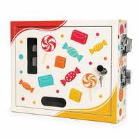 Distributeur automatique mécanique en gros, paiement par pièces et jetons, sans électricité, pour snacks, articles de soins personnels, articles de première nécessité, conforme ADA, personnalisable