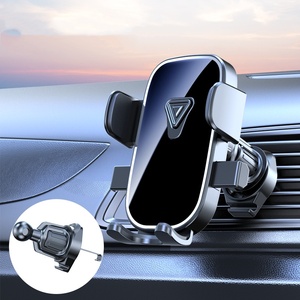 Soporte de navegación para coche ABS universal Soporte de pantalla horizontal y vertical con combinación de clip de salida de aire y teléfono giratorio - Product Image 4