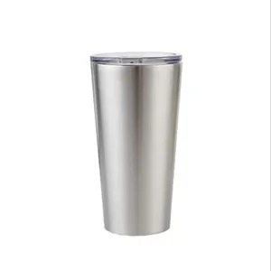 Pasokan Pabrik Mug Travel Termal Baja Tahan Karat 16Oz Tumbler Kopi Terisolasi Vakum dengan Warna dan Logo Kustom