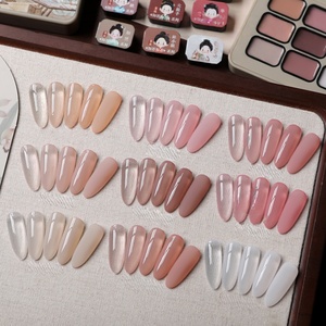 <span class=keywords><strong>MORDA</strong></span> 2025 la nuova serie alla moda di fama Internet delicato colore nudo lunga durata UV Nail Art nove Grid Gel solido 9 colori - Product Image 6