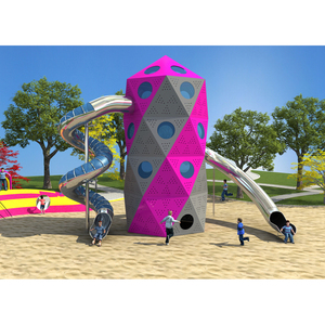 Trẻ em customizedtheme công viên sân chơi ngoài trời trượt nhựa Kid - Product Image 4