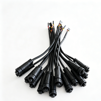 Harness Kabel Otomotif dengan Konektor 3/4/5 Pin Bahan PVC Berperingkat IP65 OEM Dapat Disesuaikan untuk Aplikasi Komputer dan Mobil
