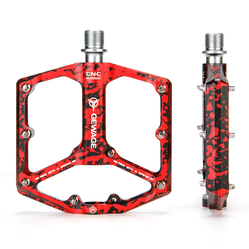 DAMILY® 1 Paire de Pédale de vélo Accessoires VTT Antidérapant et DAMILY® 1 Paire de Pédale de vélo Accessoires VTT Antidérapant et