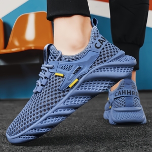 <span class=keywords><strong>Zapatillas</strong></span> Deportivas de Malla Transpirable, con Suela Gruesa Antideslizante, para Correr al Aire Libre, Ligeras y de Lujo - Product Image 5
