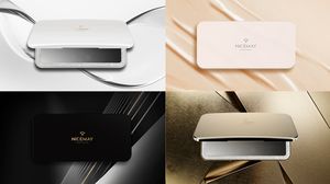 Customized Logo <b>Mirror</b> Luxury Touch Switch Beauty Light Portable Cosmetic Folding Travel Mini LED - Product Image 3