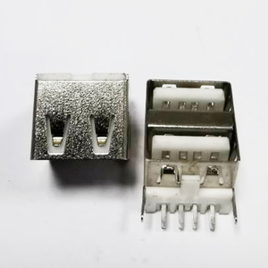 Kép <span class=keywords><strong>USB</strong></span> cắm cổng nam Dip 180 độ 4pins nữ ổ cắm góc bên phải kết nối <span class=keywords><strong>USB</strong></span> loại một cổng tiêu chuẩn Nữ kết nối - Product Image 5