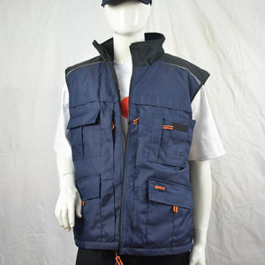 الرجال القطن قماش بلا أكمام العمل موحدة شبكة صيد السمك رخيصة الصحفي عامل فائدة سترة - Product Image 5