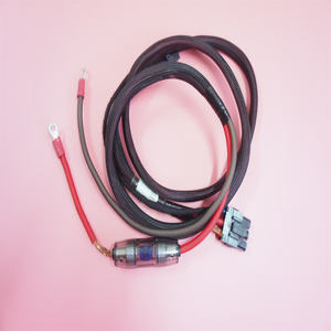 Pengekang kawat manufaktur steker penerbangan harness mekanis dan peralatan elektronik konektor harness steker hitam - Product Image 2