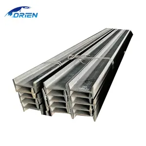 Poutres Ipe pour pont et structures en acier à section solide et durable W10 * 22*32.7 kg/m W12 * 30*44.5 kg/m faisceau H principal