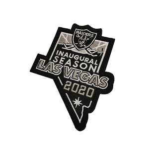 Patch de logo d'équipe de broderie de Las Vegas Patch de broderie en tissu tactique avec crochet et boucle - Product Image 6