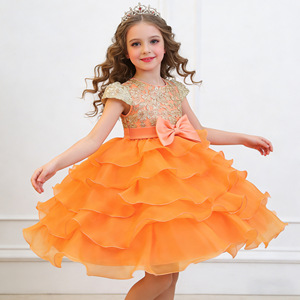 Vendita Diretta dalla Fabbrica: Abito <span class=keywords><strong>da</strong></span> Spiaggia per Ragazze con Applicazioni Tridimensionali di Rose, Tulle Multistrato e Gonna Voluminosa per Damigelle - Product Image 3